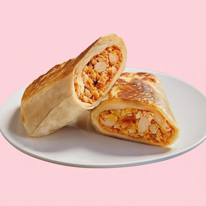 Breakfast Burrito - Hearty morning meal wrapped in a warm tortilla
