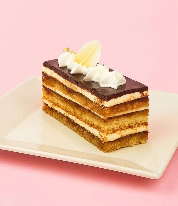 Tuxedo Cake - Elegant black and white layered cake